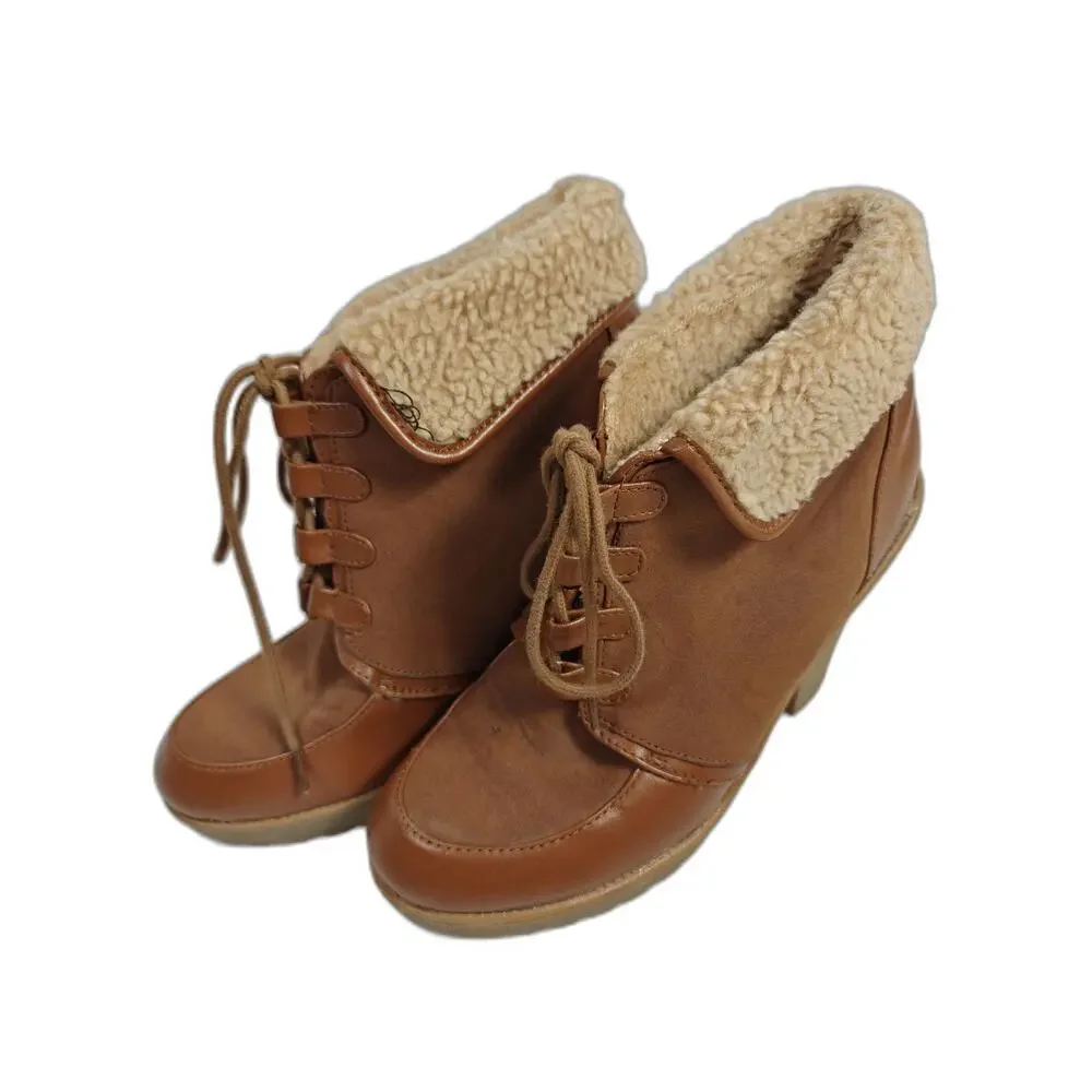 H&M cognac brown